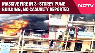 Pune Fire | Massive Fire In 3-Storey Pune Building, No Casualty Reported