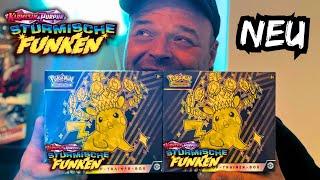 ICH ZIEHE EINE ALT ART AUS DEN NEUEN STÜRMISCHE FUNKEN TOP TRAINER BOXEN  Pokemon Karten Opening