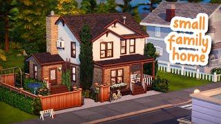 Small Family Home  || The Sims 4 Speed Build