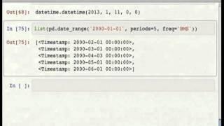 Time Series Data Analysis with pandas