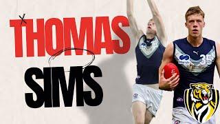 Thomas Sims - Welcome to the Richmond Football Club with Pick 28 | Highlights included!