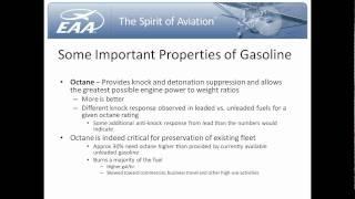 Webinar - AvGas: The Path Toward an Unleaded Future