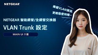 【NETGEAR 教學】交換器 VLAN Trunk 設定｜Main UI 介面