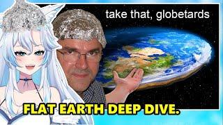 A DEEP DIVE INTO FLAT EARTH .. || big boss React