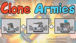 База с дробью Clone Armies игра для телефона, андроид игры