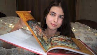 ASMR SOFT SPOKEN  READING FAIRY TALES  Russian Accent