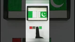 رسم علم الدول القوية/الجزائر ضد باكستان+ فلسطين الحرة #algeria #palestine #pakistan #youtubeshorts