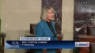 Thank God for Bitcoin says senator Cynthia lummis of Wyoming .. !!