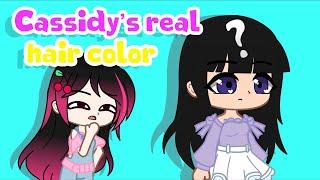 iCherry secret facts! (Episode 2) "Cassidy's real hair color" // Gacha Club