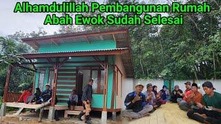 Beribu Ribu Terima Kasih Kepada Donatur PD Pembangunan Rumah Abah Ewok Akhirnya Tuntas