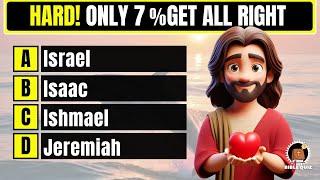 HOLY BIBLE QUIZ - 15 BIBLE QUESTIONS TO TEST YOUR BIBLE KNOWLEDGE - Bible Quiz