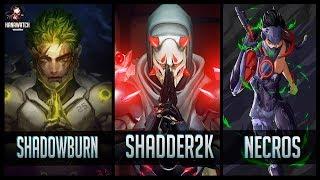 ShaDowBurn vs Shadder2k vs Necros - Gods of Genji  | Overwatch Moments