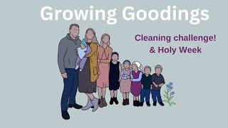 May 30 day challenge: cleaning! +Holy Week update