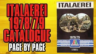 Italaerei Catalogue 1978 / 1979 Page by Page (Italeri Vintage Catalog)