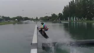 Daniel Grant - Pro Men's Superfinal Run #1 - Thai Wake Park 2018