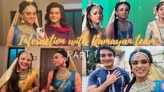 Fun segment with the Ramayan team | Part 1 | Vaidehi nair | Basant Bhatt