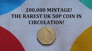 The Atlantic Salmon 50p! (the rarest 50p coin in UK circulation) *200,000 MINTAGE!*