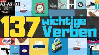 #114 | 137 wichtige Verben mit Beispielen - 137 most common verbs in german with examples