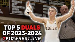 Top 5 NCAA Duals Of The 2023-2024 Season On FloWrestling