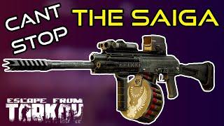 Can't Stop The Saiga! - Escape From Tarkov PVP Gameplay!