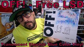 OFF! "Free LSD - Translucent Electric Blue Vinyl / @offofficial #unboxing #recensione