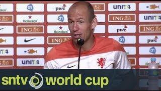 Netherlands vs Mexico | Arjen Robben on his Mexico 'dive' - Brazil World Cup 2014