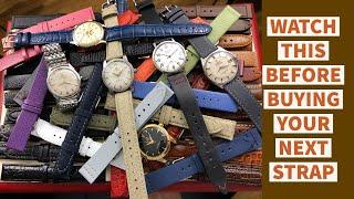 What kind of watch strap should I get?  A simple issue, but a big problem for many watch enthusiasts