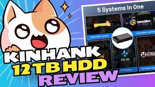 REVIEW Kinhank 12TB Hard Drive | Launchbox - Retrobat - Playnite - Hyperspin | Aliexpress