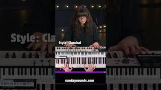 Classical Piano vs Modern Worship Keys