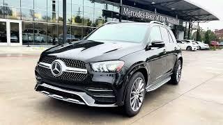 Quick Look: 2023 Mercedes GLE 450 - AMG Package in Obsidian Black metallic exterior