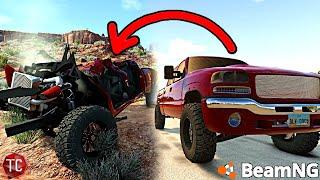 BeamNG.Drive: FULLY BUILT DURAMAX Gets Destroyed and STILL RUNS!? (NEW GMC Sierra!)