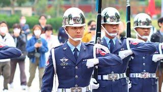 空軍儀隊｜2024 國民革命忠烈祠禮兵交接儀式｜12/31 #三軍儀隊 #空軍儀隊 #儀隊