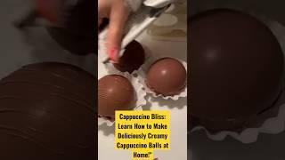 Cappuccino Bliss: Learn How to Make Deliciously Creamy Cappuccino Balls at Home!