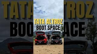 How much boot space does the Altroz have in its CNG and Diesel variants?