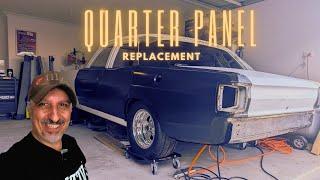 DIY Quarter Panel Replacement | 69 Falcon Muscle Car Project | Part 1