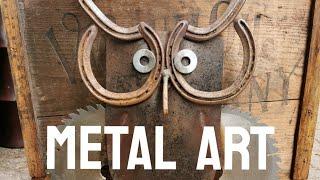 Easy Creative Metal Art Project Ideas. Yard Art Garden Art. JL RUSTIC Designs. Scrap Welding.