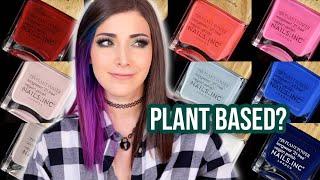 Plant Based Nail Polish?! Nails Inc Plant Power Swatches and Review || KELLI MARISSA