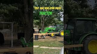 Old and New John Deere Tractor #johndeere