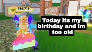 Today its my birthday and now im old || treasure Quest Roblox