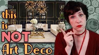 Are we doing Art Deco wrong?