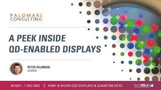 Palomaki Consulting | A peek inside QD-enabled displays