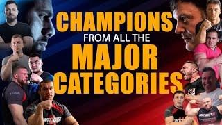 EAST vs WEST CATEGORIES | ARMWRESTLING CHAMPIONS