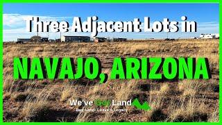 Land For Sale - Three Adjacent Properties in Navajo County, AZ