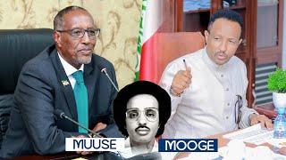 Madaxweyne Muuse Biixi iyo Maayir Mooge oo fagaarayaal iskugu Jawaabey.