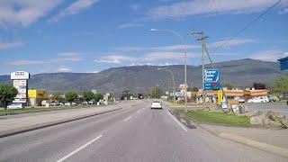 Driving to SALMON ARM, British Columbia. Slow Life in Canada.