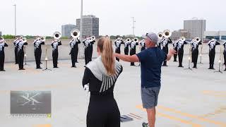 The Phantom Regiment - Parking Lot Warm-Up (Detroit) - 2018