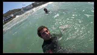 Body Surfing Victoria Beach