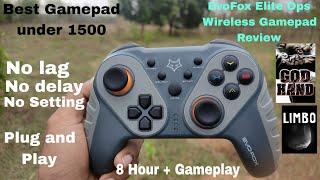 Best Gamepad under 1500 | Evo Fox Elite Ops Wireless Gamepad Review and unboxing | Evo fox gamepad |