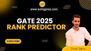 GATE 2025 Rank Predictor