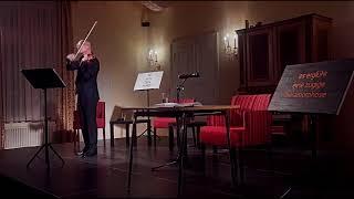 C. René Hirschfeld plays his 2nd Sonata for violin solo